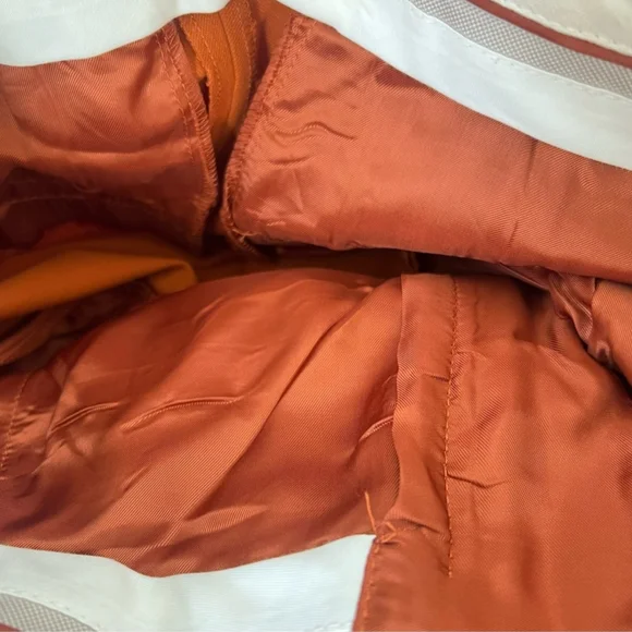 Zara Orange Wide Leg Pants with High Waist and Stylish d-ring Belt - Picture 10 of 11